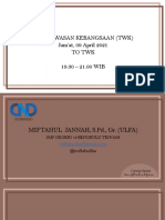 To TWK - Miftahul Jannah