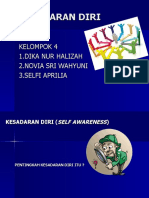 Kesadaran Diri Kelompok4