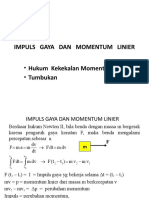 Impuls Gaya & Momentum Linier