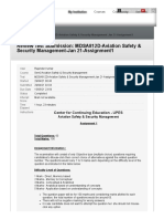 RESULTS - MDSA812D-Aviation Safety & Security Management-Jan 21-Assignment1 (ATTEMPT 1)