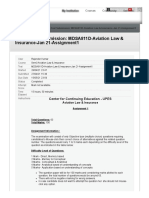 Review Test Submission: MDSA811D-Aviation Law & Insurance-Jan 21-Assignment1