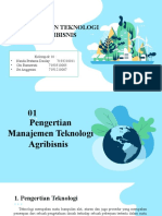 Manajemen Teknologi Agribisnis - Kel.10