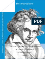 Dinu-Mihai Ștefan - CONCERTELE 3, 4 Şi 5 PENTRU PIAN ŞI ORCHESTRĂ DE LUDWIG VAN BEETHOVEN: O CONCEPŢIE ARTISTICĂ - VOLUMUL II