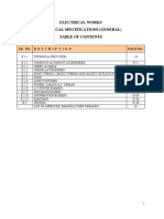 Electrical Technical Specification