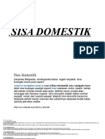 Sisa Domestik