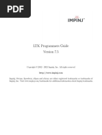 LTK Programmers Guide For Impinj Version 7.5