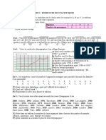 Fiche 2 Exercices Statistiques