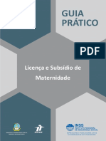 INSS Guia Pratico - Subsidio de Maternidade