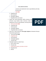 Soal Biostatistik 7a