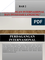 Bab 2 Bahan Ajar Perdagangan Internasional Dan Investasi Langsung