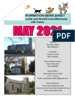 May 2021 News From The Parish of Newcastle & Newtownmountkennedy With Calary, Co. Wicklow, Ireland