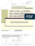 ESPECIFICACIONES DEL PROCEDIMIENTO DE SOLDADURA CALIFICACION DE LOS WPS. - ppt descargar