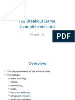 The Breakout Game (Complete Version)