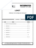 Limit and Continuity Theory and Exercise Booklet