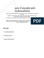 4.1 Basic Concepts and Hydrocarbons