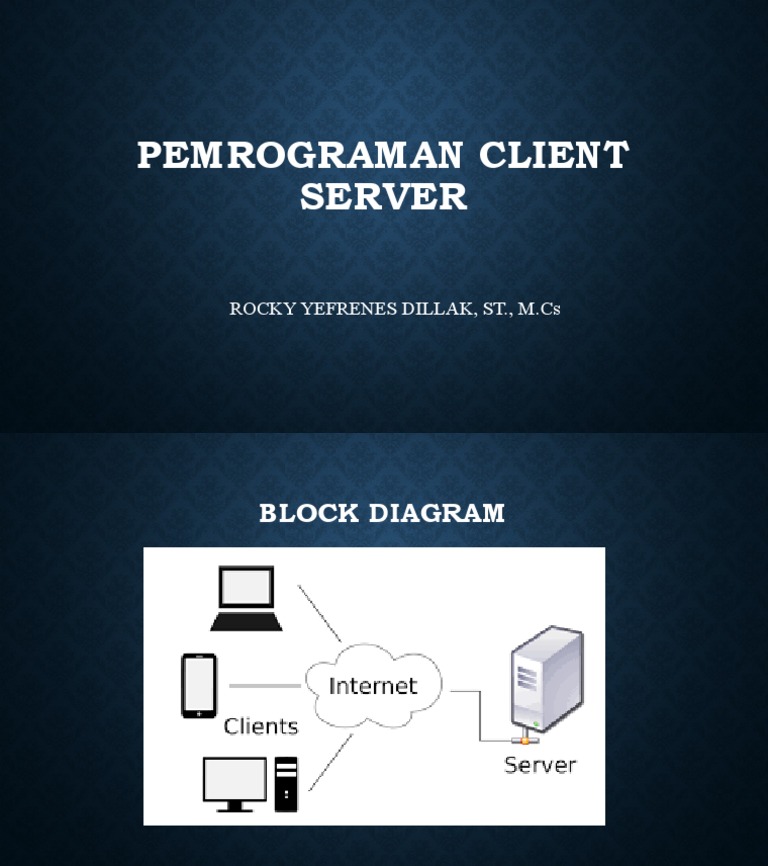 Pemrograman Client Server | PDF