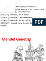 18 Mendel Genetiği