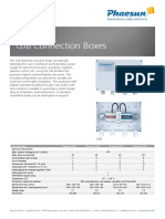 Fiche Techni Boite de Jonction