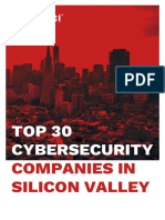 TOP 30 Cybersecurity: Companies in Silicon Valley