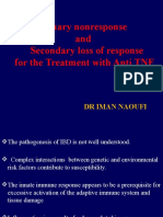Primary Nonresponse and Secondary Loss of Response For The Treatment With Anti TNF