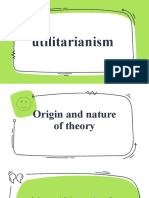 Group 5. Utilitarianism