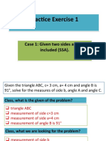 Practice Exercise 1 Practice Exercise 1
