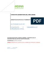 Actividad 001 Analisis Del Contexto General y Especifico de Las Organizaciones Del Sector Turistico Regional- Alvaro Lis Rojas