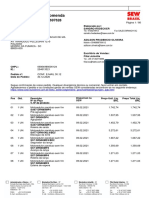 Confirmação de Encomenda: SEW-EURODRIVE Brasil Ltda