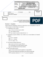 Bac Info 2016 Sc