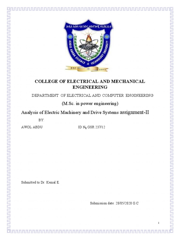 College of Electrical and Mechanical Engineering | PDF | Technology ...
