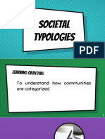 Societal Typologies
