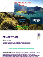 Agrohidrologi 2 SKS: Infiltrasi