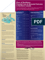 Place of Residence, Prenatal Care & Neonatal Outcome in Northern Canada