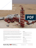 Hydra Rig HR 5100 Coiled Tubing Injector Data Sheet