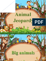 Esl Jeopardy Game Animals Fully Edit Able Template