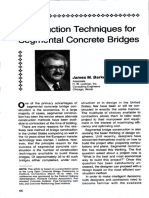 Construction Techniques for Segmental Concrete Brdges - James M Barker, 1980