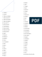 KELAS 4 SOAL English Persiapan PAS Vocab