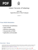 Islamic University of Technology: EEE 4483 Digital Electronics & Pulse Techniques