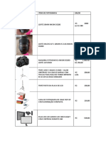 Equipamento de Foto