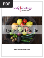 Quick Start Guide: The Body Ecology