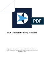 2020 Democratic Party Platform