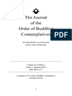 Summer 2015 Journal of The Order of Buddhist Contempatives