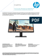 Monitor HP 22x para Gaming