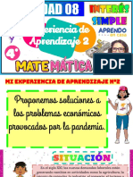 Matematica 3 y 4 Experiencia 2 Act 8