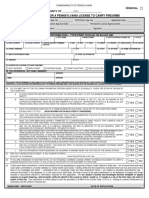 Application For A Pennsylvania License To Carry Firearms: Renewal COUNTY OF