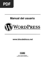 Download manual wordpress by elizabeth17_4 SN50560700 doc pdf