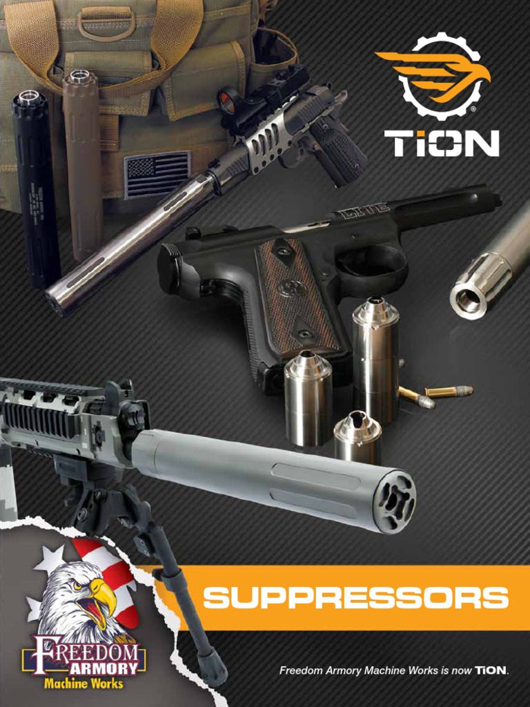 TION Suppressor Catalog WEB | PDF | Gun Barrel | Firearms