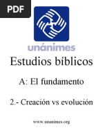 A.02.- Creacion vs Evolucion