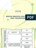 CPOTB-industri obat tradisional & proses perizinan