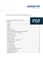 Introduction To OpenQuant 2014 For OpenQuant Users